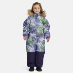 Huppa Laste talvekombe WILLE, violet pattern/ dark lilac
