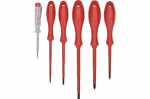 Topex 1000v isoleeritud kruvikeerajate komplekt, 6 tk.