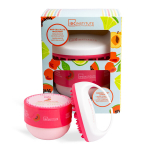 IDC Institute Fruit Farm Bodycare Duo &ndash; Pinguldav kehakreem 240 ml + tselluliidivastane masseerija