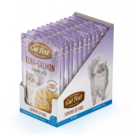 CatFest einekotike tuunikala ja l&otilde;hega želees,m&auml;rgtoit kassidele 12 x 70 g