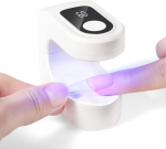 Kaasaskantav mini UV-k&uuml;&uuml;nelamp, 10-sekundiline kuivamisaeg, 2 taimerit