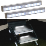RV astmetele m&otilde;eldud LED-riba liikumisanduriga, patareidega, 2 tk.