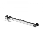 Pocket Door Frame Kit, 1846x90x2135 mm, Pruun, Puit ja tsingitud teras