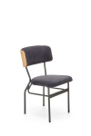 SMART-KR modernne s&ouml;&ouml;gitool, naturaalne tamm / must (2 tk)