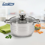 Roostevabast terasest pott teflonkattega 3.6L 20x12.5 cm HR-JX-S20, COOKING BY HEINNER