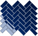 Iseliimuvad 3D plaadikleebised Kalasaba Veelike Kuninglik sinine 24 tk.