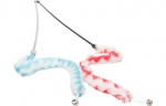 Kassidele m&otilde;eldud pulga otsas m&auml;nguasi Flamingo, 48.5 cm