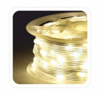 Tulukett rullil 500 mikro-LED, soe valge, 3+50m