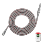 Isepikenev kastmisvoolik tarvikutega Bradas White Line SECRET DOTS, 18 m