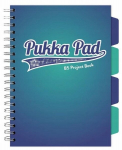 Pukka Pad Blue m&auml;rkmik B5, 200 lehte, karbid, jagajatega
