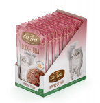 CatFest einekotike pardi ja tuunikalaga želees,m&auml;rgtoit kassidele 12 x 70 g