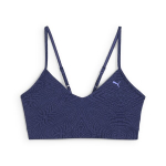 PUMA naiste treeningrinnahoidja PUMA Move Cloudspun Bra AOP Blue Crystal - 52669146, sinine