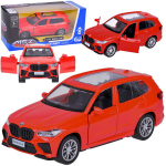 Metallist auto BMW X5M, punane