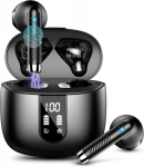 Juhtmevabad k&otilde;rvaklapid, 48 h, Bluetooth 5.4, LED