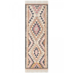 Elle Decoration Roya Kreem Mitmev&auml;rviline Jooksuvaip 80x200