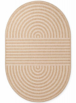Ted Baker Haringey lamedakoeline vaip &bdquo;Woodfield&ldquo; džuudist, valge, 160x230