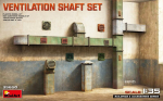 Liimitav mudel MiniArt 35650 Ventilation Shaft Set 1/35