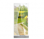 design4door magnetiline s&auml;&auml;sev&otilde;rk uksele 80&times;190 cm, valge