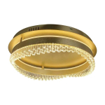 Milagro PRECIOSA 36W LED laevalgusti &ndash; elegantne kuldne aktsentvalgustus