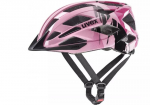 Laste jalgrattakiiver Uvex Air Wing 2, roosa/must