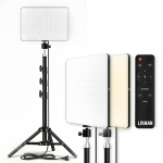 H&auml;mardatava paneeliga fotovalgustuslamp + 1,6 m statiiv, 42 W (fill lamp)