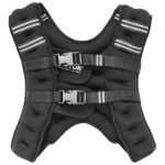 Kaalutud vest, 7.3 kg, must, reguleeritav treeningvarustus