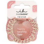 Invisibobble Twistar Blush patsikummid (3 tk) &ndash; stiilne, &otilde;rn hoidvus