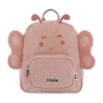 Lastekott lastele - TRIXIE BABY - Mrs. Butterfly M - Roosa - 100% taaskasutatud puuvill - Veekindel