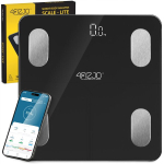 Elektroonilised kaalud Bluetoothiga, klaasist