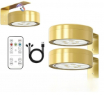 Traadita LED seinavalguste komplekt puldiga, 2 tk