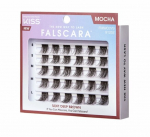 Vale-ripsmed KISS Falscara Multi Wisps Mocha pruunid DIY ripsmepikenduste tutid