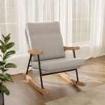 Kiiktool, ergonoomiline disain, puuvill ja linane, hall