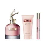 Komplekt Jean Paul Gaultier: Scandal, parf&uuml;&uuml;mvesi, naistele, 50 ml + Scandal, parf&uuml;&uuml;mvesi, naistele, 6 ml *Miniatuurne + Scandal, niisutav kehakreem, 75 ml