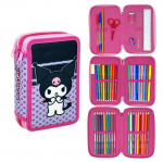 Hello Kitty Kuromi pinal koos aksessuaaridega, 3 sahtliga