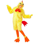 "PLUSH CHICKEN" (kapuutsiga kombinesoonid, retuusid, kingakatted)