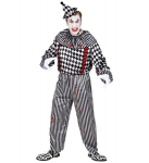 "VINTAGE CLOWN" (jumpsuit volangide ja traksidega, peakate)