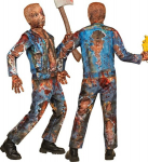 "ZOMBIE KIIRE KOST&Uuml;&Uuml;M" (jope, p&uuml;ksid, kindad, mask)