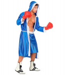 "BOXEUR" sinine (kapuutsiga jakk v&ouml;&ouml;ga, l&uuml;hikesed p&uuml;ksid)