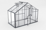 Kasvuhoone Gampre Sanus Glass XL-4 Karastatud klaas RAL7016 Kompaktne