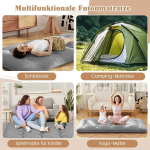 Jaapani futon 90x200cm, halli v&auml;rvi