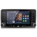autoradio junsun audi a3 s3 8p 2003-2013 gps navigatsioon wifi bluetooth fm rooli juhtimisfunktsioon