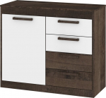 Kummut Meblocross Maximus MXS-07 modernne disain, 1 uks, 4 sahtlit