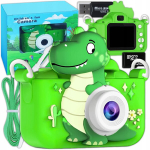 Digikaamera Laste digikaamera, 40 MP, 32 GB, Vaiki&scaron;kas skaitmeninis fotoaparatas, 40 MP, 32 GB