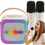 Karaokekomplekt kahe juhtmevaba mikrofoni ja k&otilde;lariga