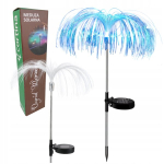 P&auml;ikeseenergia Led-meduuslamp, vahelduv v&auml;rv, 84cm