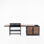 Kahekordne grill kraanikausilauaga "Master Komfort", 3200/600/850mm.