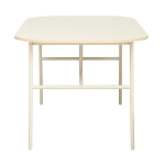 S&ouml;&ouml;gilaud Home4you DESMOND 160x90 cm ristk&uuml;likukujuline skandinaavialik liivav&auml;rvi