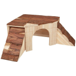 KERBL Nature House with ramp for rodents - 37x37x16cm