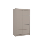 Riidekapp ADRK Furniture Benisso 120 liugustega ustega, hall, sahtlitega
