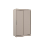 Riidekapp ADRK Furniture Collin 120 cm hallide puidust riiulitega